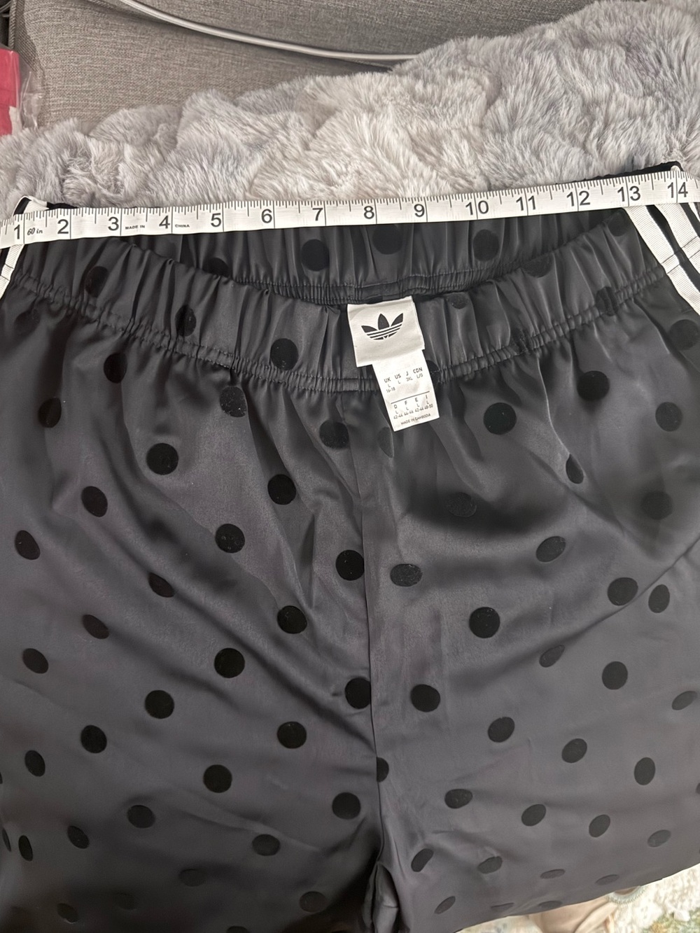 NWT adidas Polka Dot Firebird Wide leg Track Pants - Picture 12 of 16